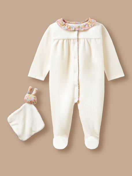 Dors-bien bébé - col liberty Liberty annie and may rose 1 - vertbaudet enfant 