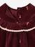 Robe fille manches longues prune 4 - vertbaudet enfant 