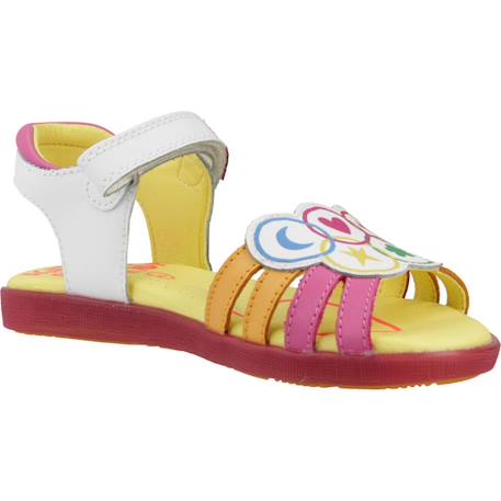Sandales fille modèle 242962a Blanc blanco 5 - vertbaudet enfant 