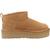 Bottes fille modèle k classic ultra mini platf Beige+Brun clair+Noir 7 - vertbaudet enfant 