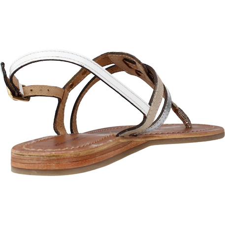 Sandales fille modèle c12300baraka Argent ormulti 3 - vertbaudet enfant 