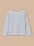 T-shirt marinière garçon Rayure bico bleu 1 - vertbaudet enfant 