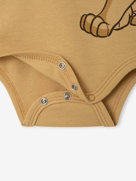 Lot de 2 bodies bébé garçon Le Roi Lion curry 6 - vertbaudet enfant 