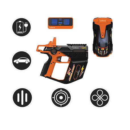 Crosslander® voiture télécommandée et pistolet laser Noir 2 - vertbaudet enfant 