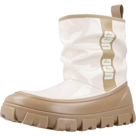 Bottes fille modèle k classic brellah mini Blanc+Noir 4 - vertbaudet enfant 