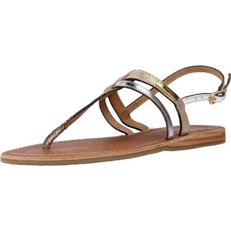 Sandales fille modèle c12300baraka Argent ormulti 4 - vertbaudet enfant 