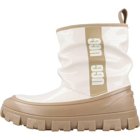 Bottes fille modèle k classic brellah mini Blanc+Noir 2 - vertbaudet enfant 