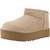 Bottes fille modèle k classic ultra mini platf Beige+Brun clair+Noir 4 - vertbaudet enfant 