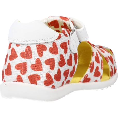 Sandales fille modèle 212900 Blanc blancocor 3 - vertbaudet enfant 