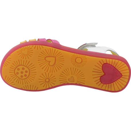Sandales fille modèle 242962a Blanc blanco 6 - vertbaudet enfant 