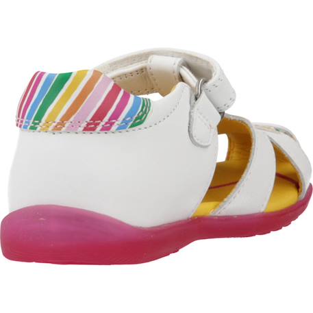 Sandales fille modèle 242900a Blanc blanco 3 - vertbaudet enfant 
