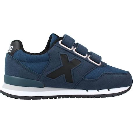 Basket enfant synthétique synthétique dash kid vco Bleu+Bleu 104 7 - vertbaudet enfant 