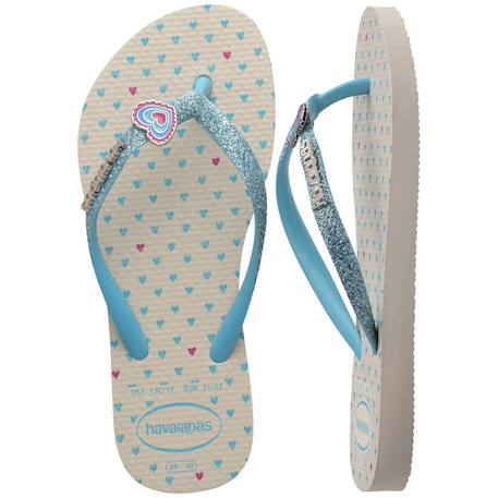 Tongs fille modèle 4146976h Bleu 3 - vertbaudet enfant 
