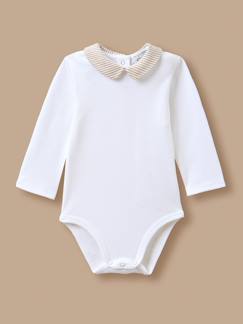 Bébé-Body-Body col rayé bébé