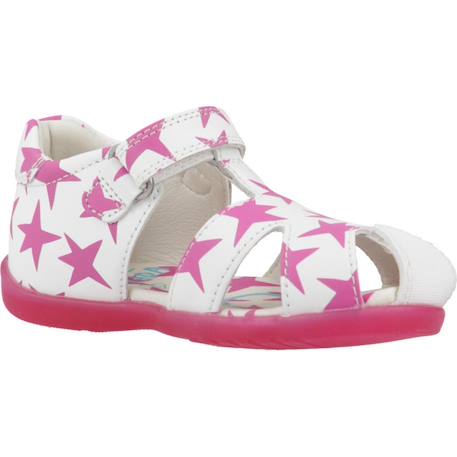 Sandales fille modèle 242902a Blanc blanco 5 - vertbaudet enfant 