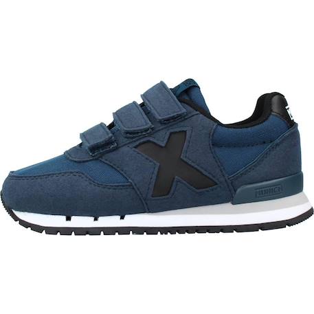 Basket enfant synthétique synthétique dash kid vco Bleu+Bleu 104 8 - vertbaudet enfant 