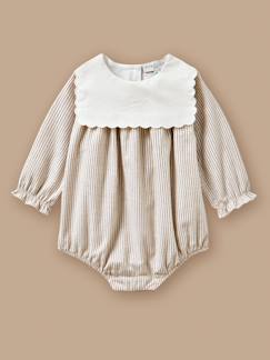 Barboteuse rayée bébé  - vertbaudet enfant