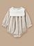Barboteuse rayée bébé Rayure marron/ecru 1 - vertbaudet enfant 