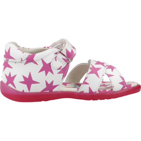 Sandales fille modèle 242904a Blanc blanco 1 - vertbaudet enfant 