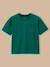 T-shirt uni garçon - coton biologique Gazon 1 - vertbaudet enfant 