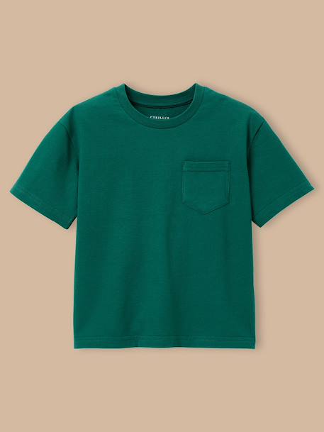 Garçon-T-shirt uni garçon - coton biologique