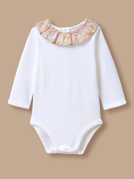 Body col tissu liberty bébé Liberty annie and may rose 1 - vertbaudet enfant 
