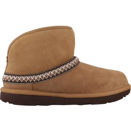 Bottes fille modèle classic mini crescent Brun clair 1 - vertbaudet enfant 