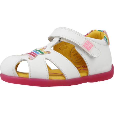 Sandales fille modèle 242900a Blanc blanco 4 - vertbaudet enfant 