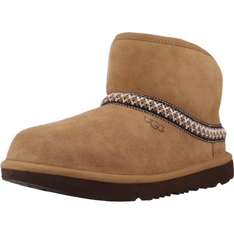 Bottes fille modèle classic mini crescent Brun clair 4 - vertbaudet enfant 