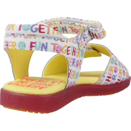 Sandales fille modèle 242964a Blanc blanco 3 - vertbaudet enfant 
