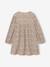 Robe manches longues fille écru+marine 2 - vertbaudet enfant 