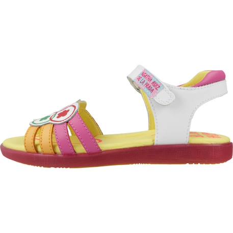 Sandales fille modèle 242962a Blanc blanco 2 - vertbaudet enfant 