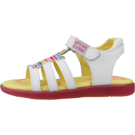 Sandales fille modèle 242965a Blanc blanco 2 - vertbaudet enfant 