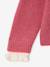 Pull col montant fille camel+vieux rose 8 - vertbaudet enfant 