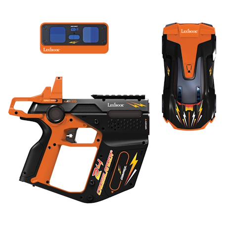 Crosslander® voiture télécommandée et pistolet laser Noir 1 - vertbaudet enfant 