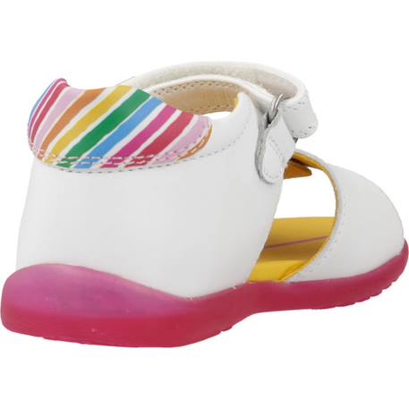 Sandales fille modèle 242901a Blanc blanco 3 - vertbaudet enfant 