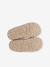 Boots enfant fille textile zippées taupe 5 - vertbaudet enfant 