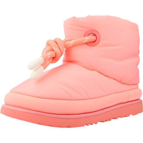 Bottes fille modèle classic maxi short Noir+Rose 10 - vertbaudet enfant 