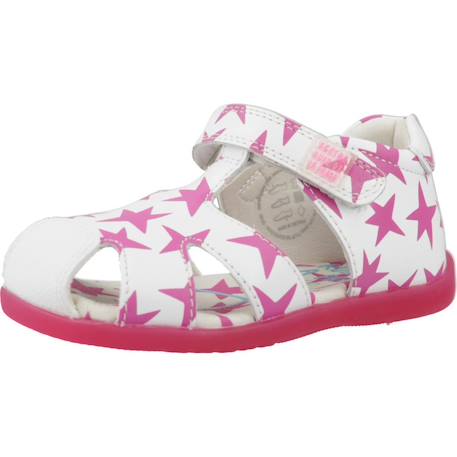 Sandales fille modèle 242902a Blanc blanco 4 - vertbaudet enfant 