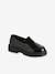 Mocassins fille synthétique noir 1 - vertbaudet enfant 