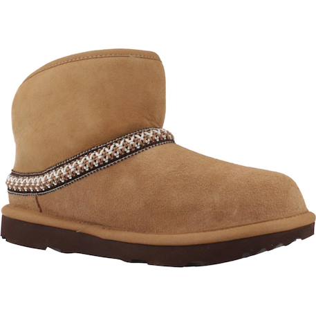 Bottes fille modèle classic mini crescent Brun clair 5 - vertbaudet enfant 