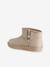 Boots enfant fille textile zippées taupe 3 - vertbaudet enfant 