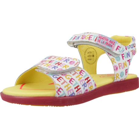 Sandales fille modèle 242964a Blanc blanco 4 - vertbaudet enfant 