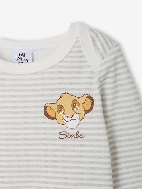 Lot de 2 bodies bébé garçon Le Roi Lion curry 7 - vertbaudet enfant 