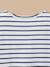 T-shirt marinière garçon Rayure bico bleu 2 - vertbaudet enfant 