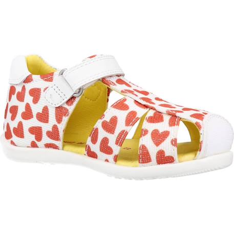 Sandales fille modèle 212900 Blanc blancocor 5 - vertbaudet enfant 