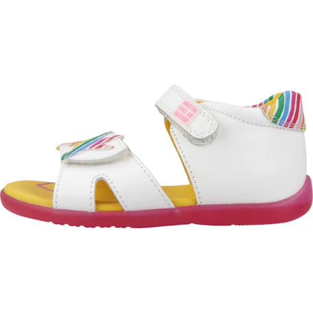 Sandales fille modèle 242901a Blanc blanco 2 - vertbaudet enfant 