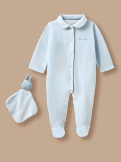Bébé-Pyjama, surpyjama-Dors-bien bébé en velours