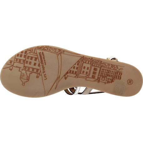 Sandales fille modèle c12300baraka Argent ormulti 6 - vertbaudet enfant 
