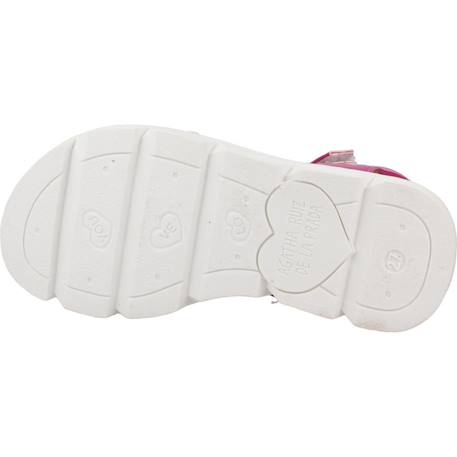 Sandales fille modèle 242925a Rose blncfcsia 6 - vertbaudet enfant 